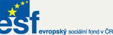 Evropský sociální fond v ČR, logo 