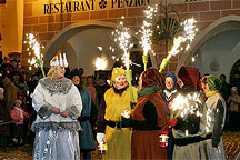 Advent 2007 in Český Krumlov im Bild 