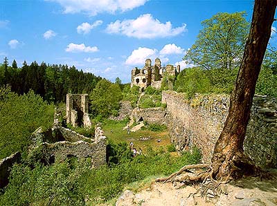 Ruins of Castle Dívčí Kámen, foto: Libor Sváček 