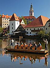 Vyhlídkové plavby na voru, foto Lubor Mrázek, 2005 