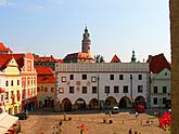 Náměstí Svornosti, Český Krumlov, foto Tibor Horváth, 2006 