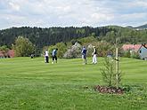 golf, Český Krumlov, turnajová momentka 